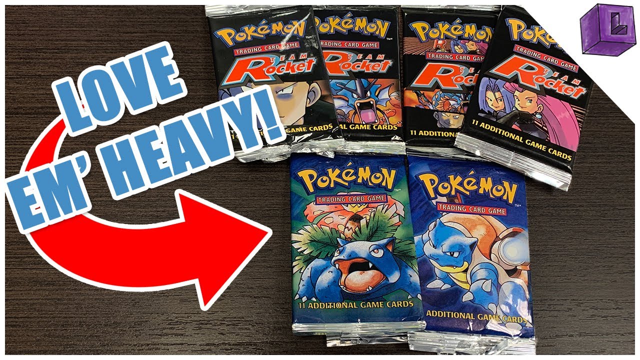 EPIC PULLS! | Opening Heavy Base Set Pokemon Packs