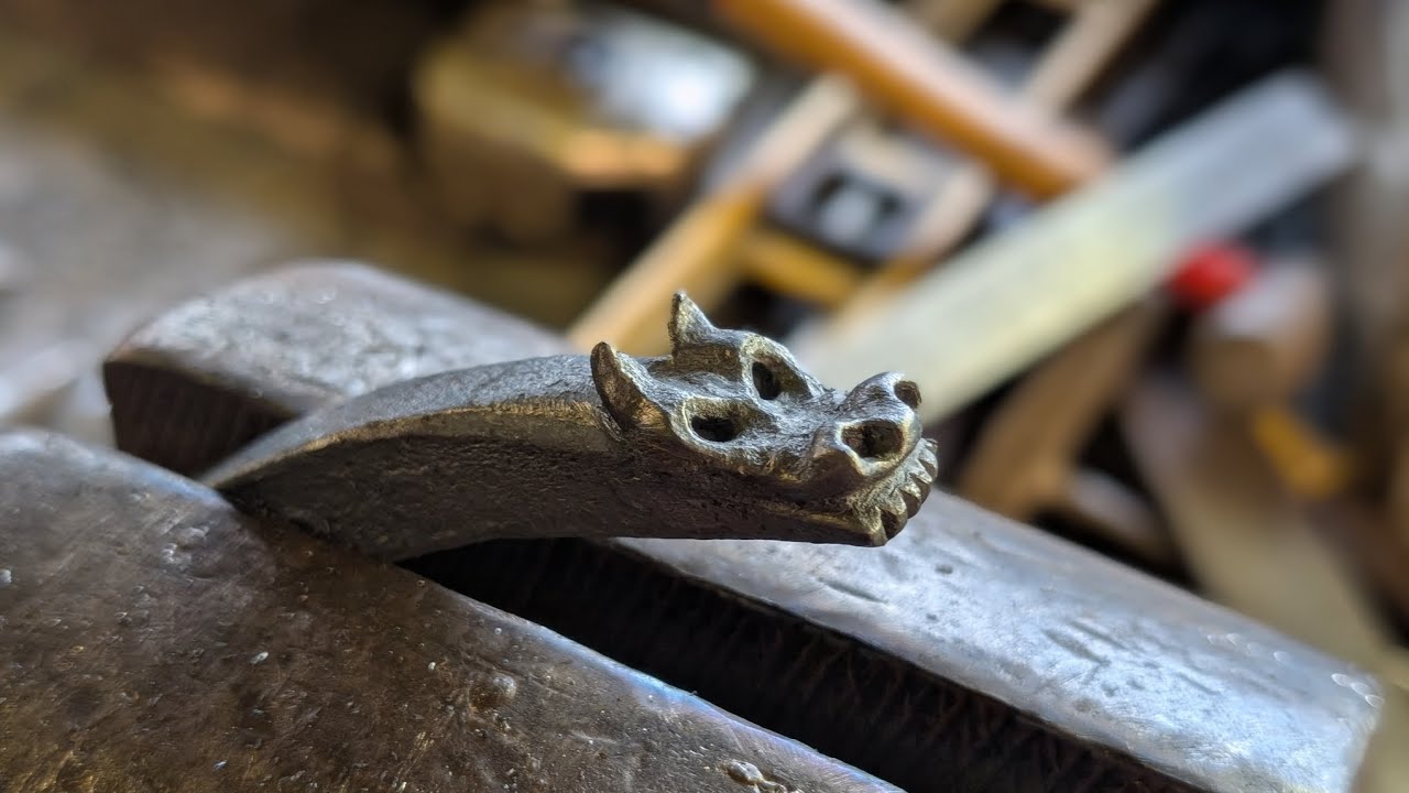 Hand Forged Dragon Head | Dragon Head Firepoker - Part 1