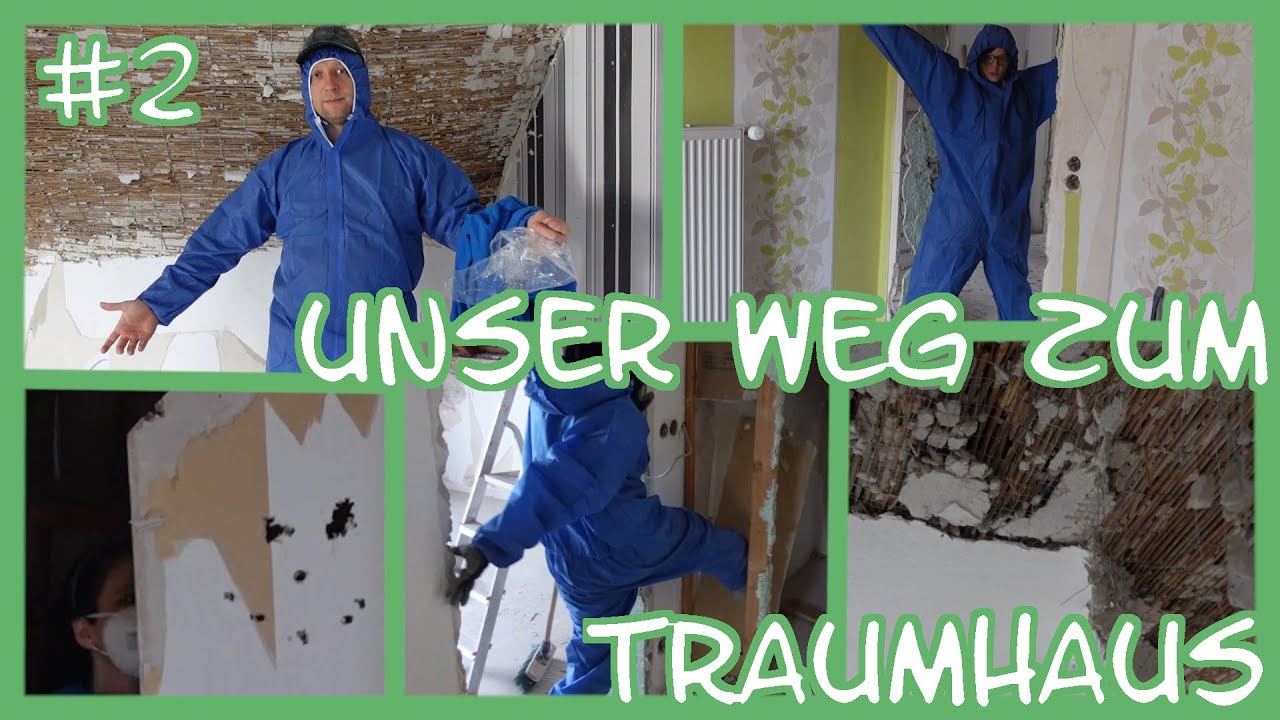 🧱VLog - TRAUMHAUS🏡 - Stroh, Dreck &  Draht - Entkernen (08.03.-27.03.2025)