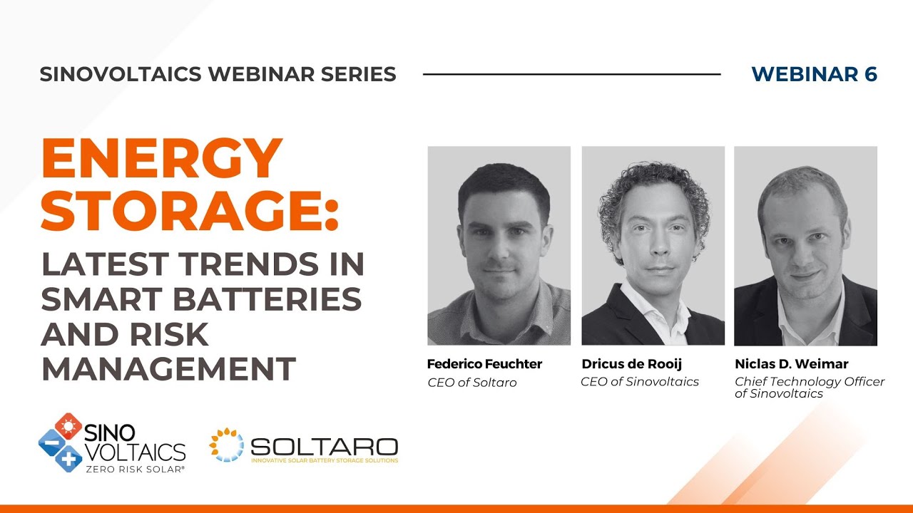 Energy Storage: Latest Trends In Batteries And Risk Management 