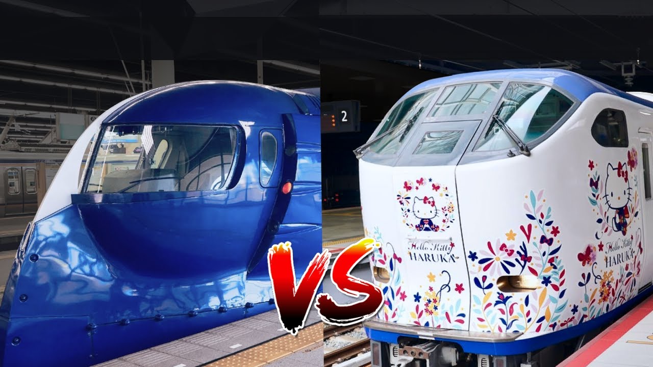 How to go from Kansai Airport to Osaka/Kyoto: Rapi:t VS. Haruka Train 🇯🇵