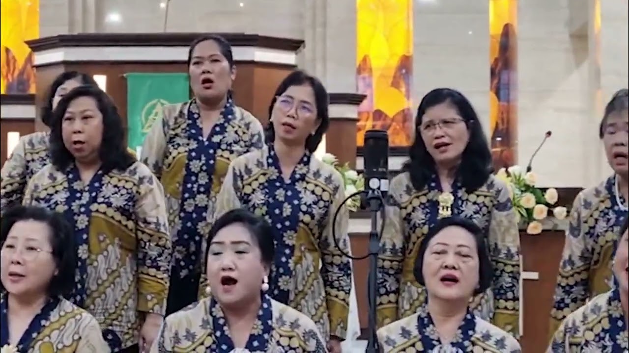 Marilah kepadaKu# isi pujian pada ibadah 1 di GKI Pengadilan 