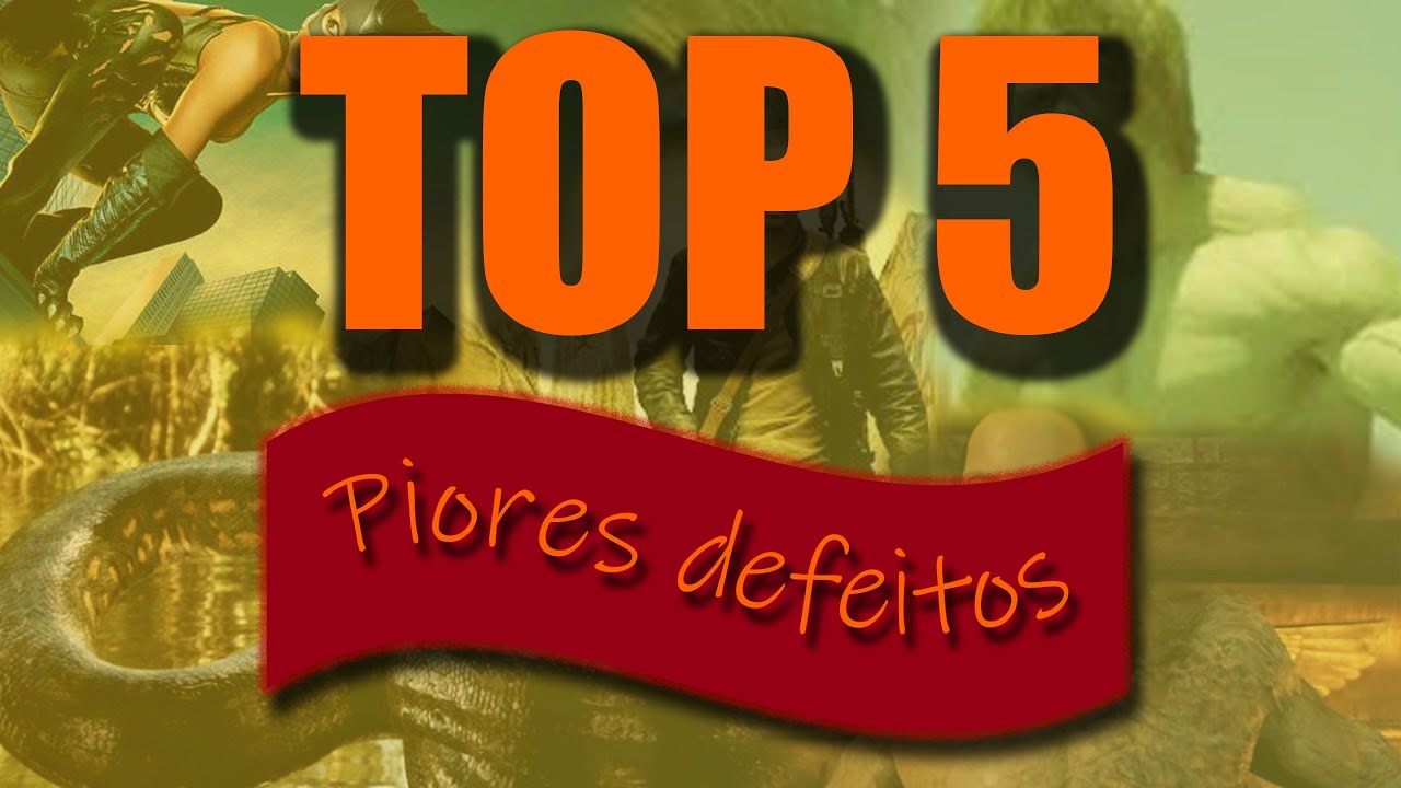 Efeitos especiais MAIS TOSCOS de todos os tempos - os defeitos especiais