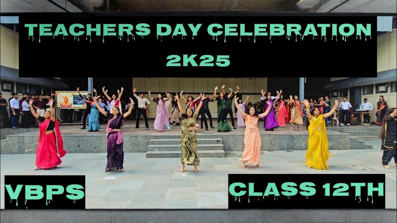 Epic Teachers’ Day Dance 2K25 | Bollywood Mashup | VBPS Class 12th