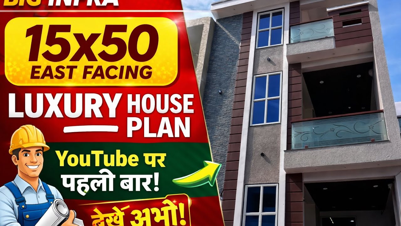 15x50 East Facing House | 1BHK on Each Floor | Investment + Rental Income Opportunity