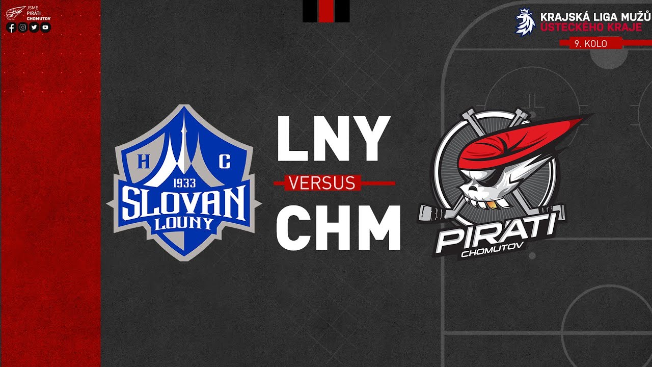 9. kolo KLM ÚK: HC Slovan Louny vs Piráti Chomutov