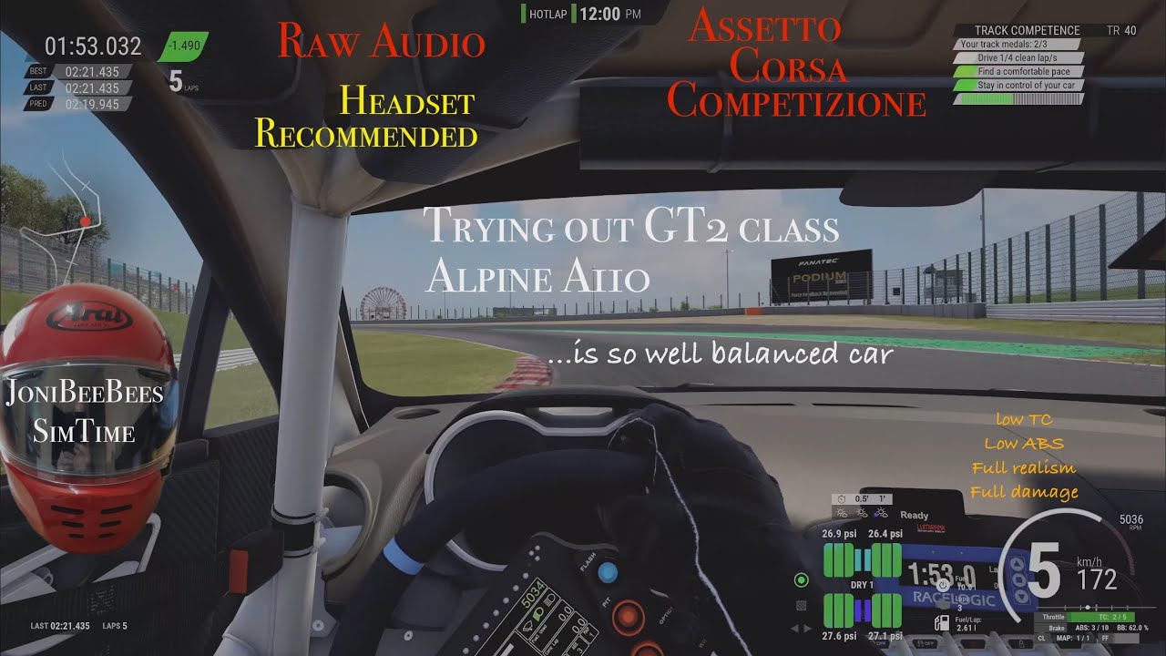 Trying out GT2 class | Alpine A110 suzuka ACC