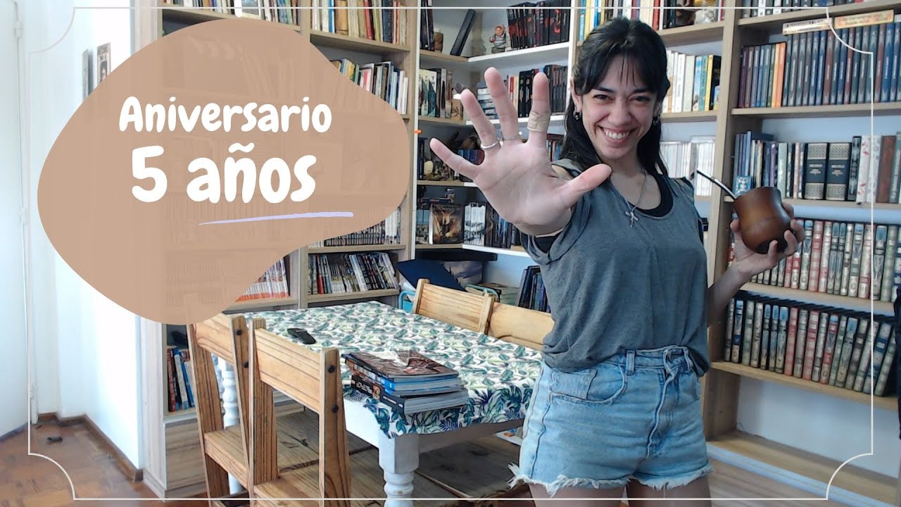 Aniversario - 5 AÑOS hablando de libros