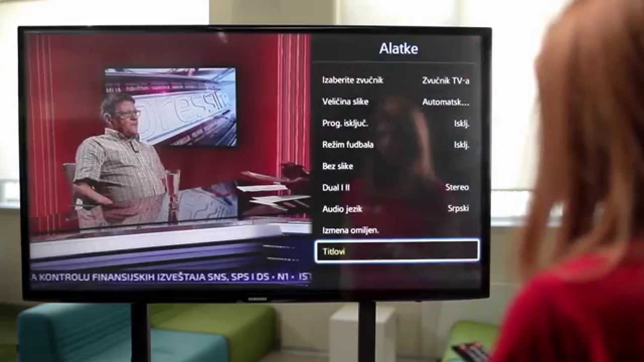 D3CAM - Uputstvo za korišćenje na Samsung televizoru
