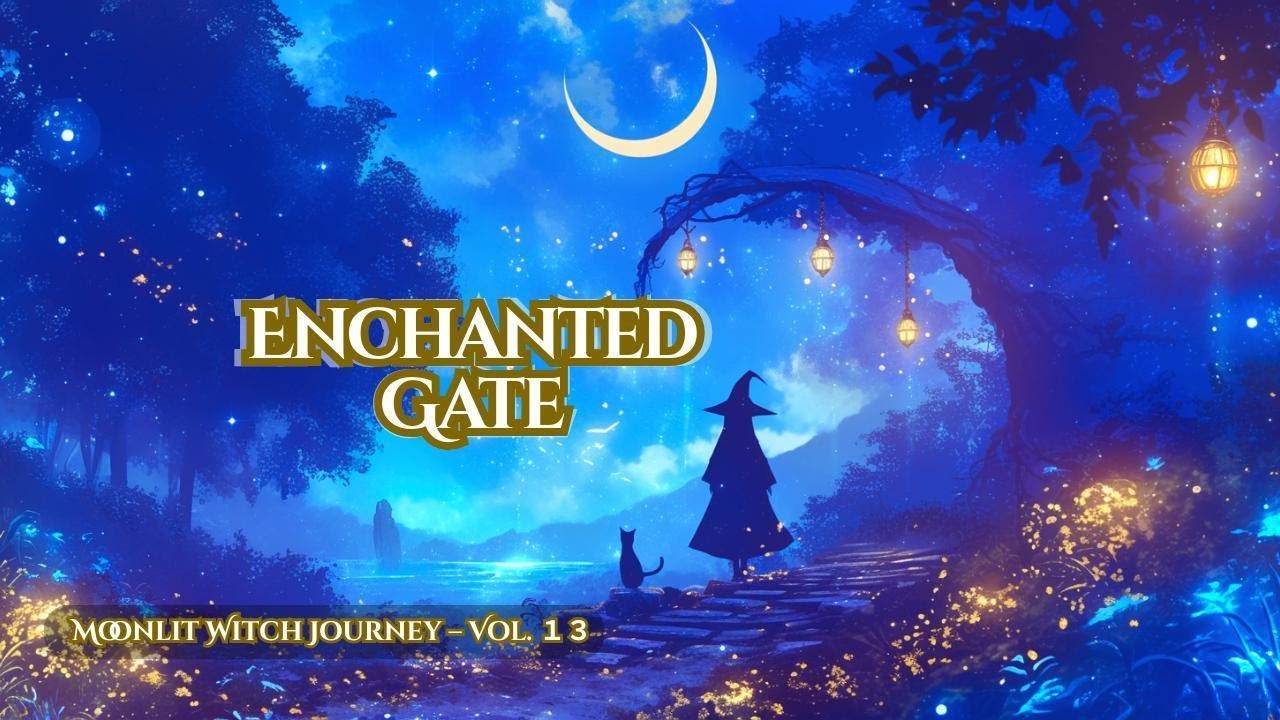 🌙Enchanted Gate – Moonlit Witch Journey 🐾Vol.13🐾 　 Calm Celtic Night Music【instrumental】