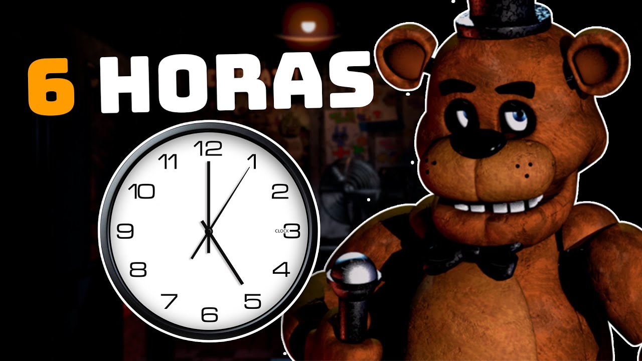 Ahora FNAF tiene NOCHES de 6 HORAS REALES!1
