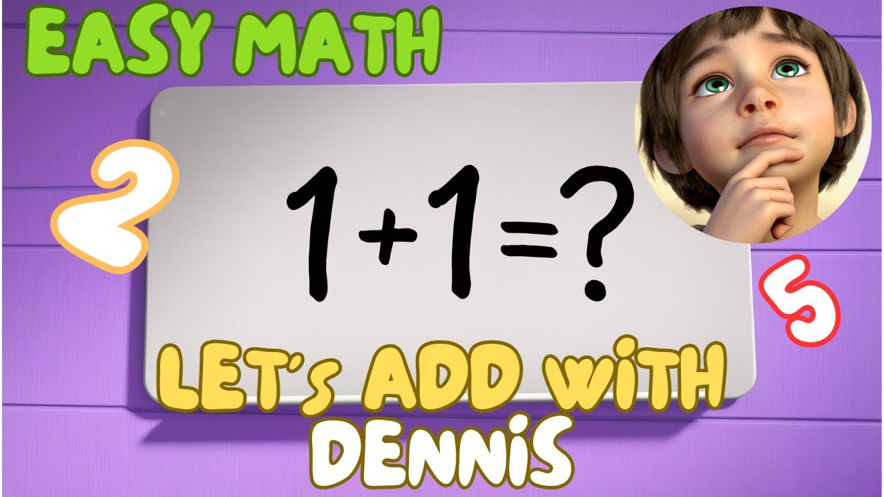 Fun Math Game with Dennis | Easy Addition for Kids | Educational Kindergarten Preschool Learning