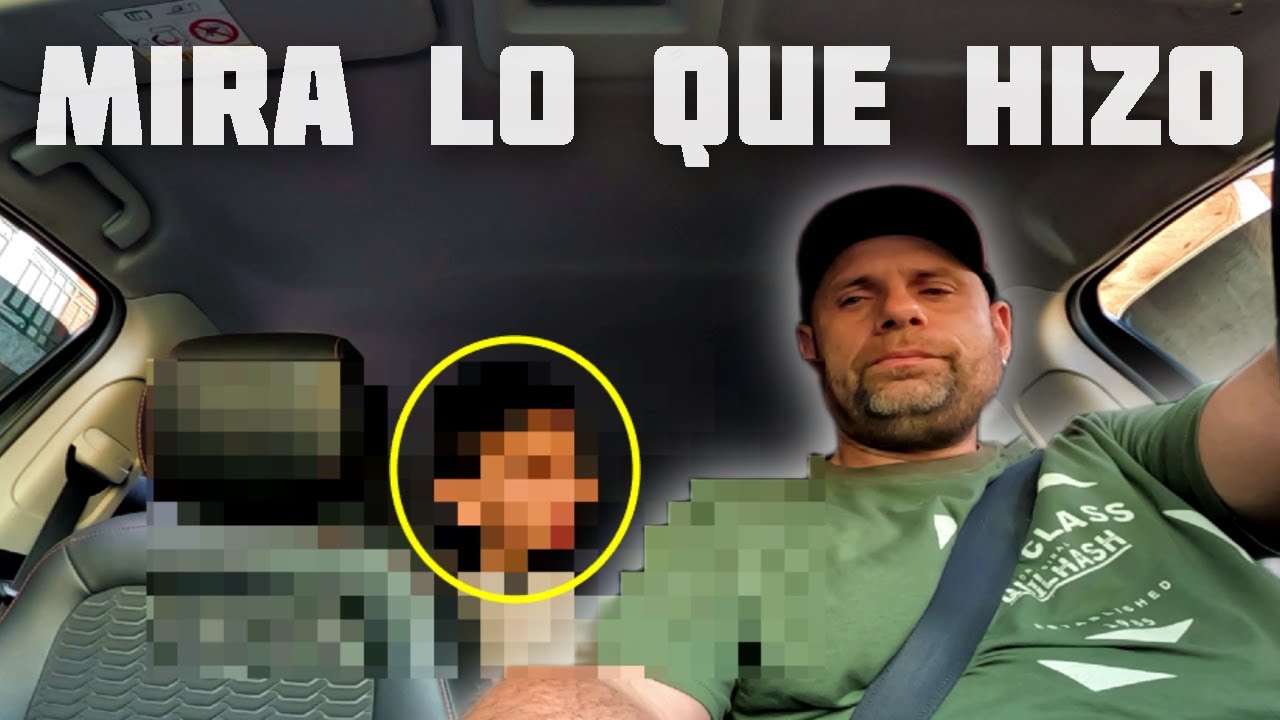 ME TOSIERON EN LA CARA DURANTE UN VIAJE EN UBER