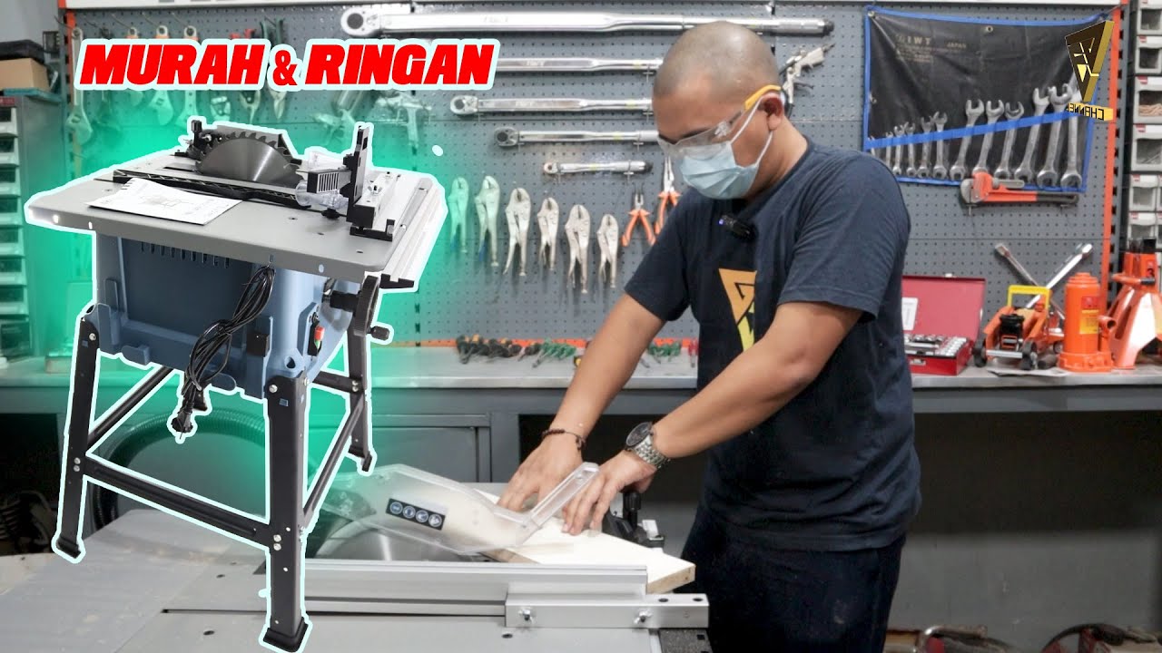 Rp2,000,000 an udah dapet tablesaw seWORTH IT ini | MOLLAR MLR-TS1600 TABLE SAW 255MM