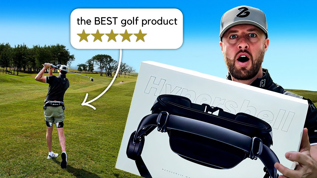 We Played Golf with a Hypershell Pro X - It Changed Everything! #exoskeleton 