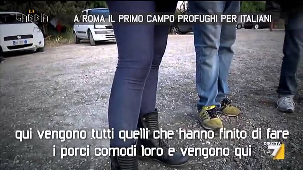 A Roma il primo campo profughi per italiani