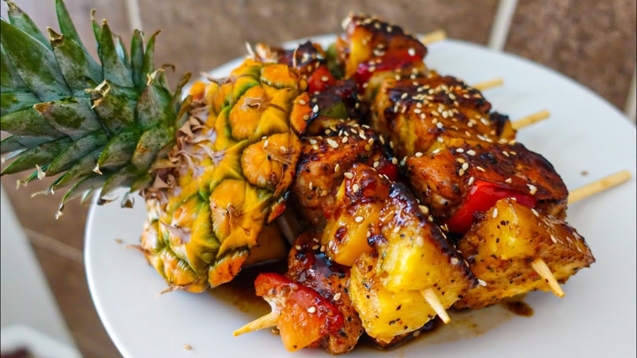 How To Make Teriyaki Salmon Kabobs