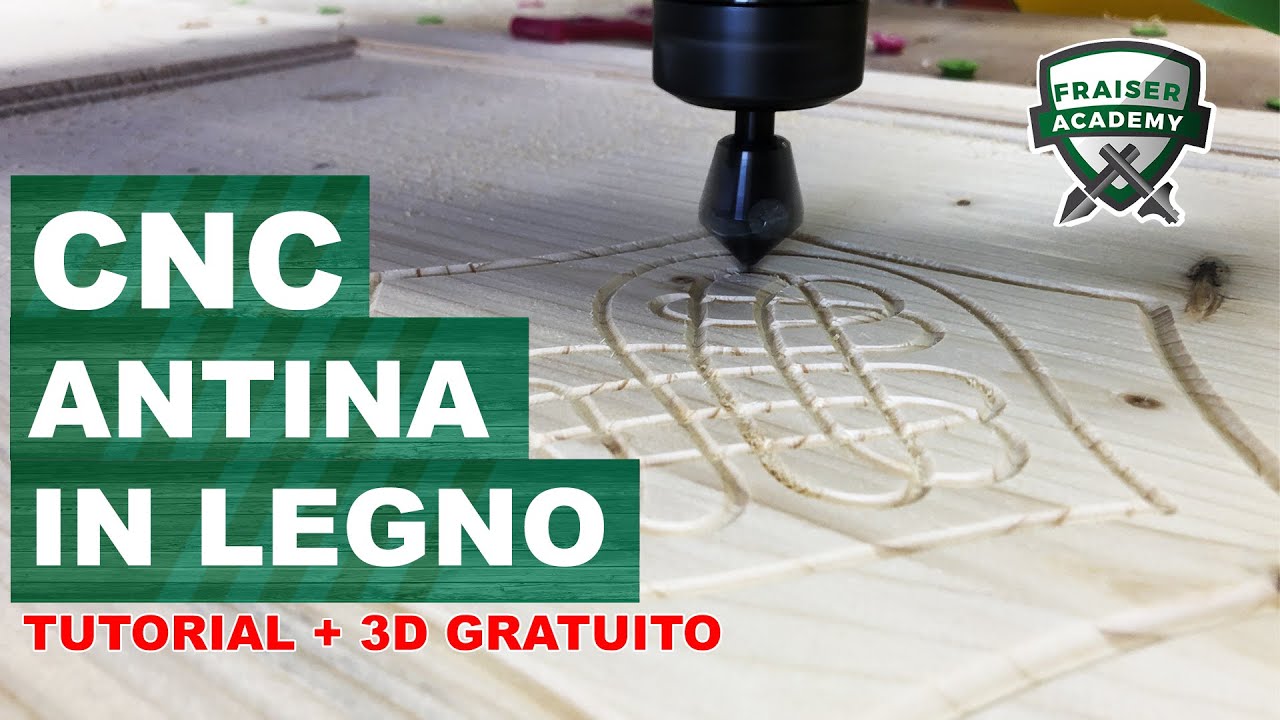 ANTA IN LEGNO fai da te con la CNC | Guida Tutorial pratico