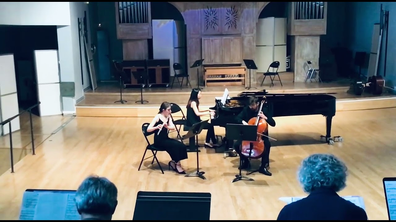 Lowell Liebermann Trio No.1 for flute, cello and piano Op.83