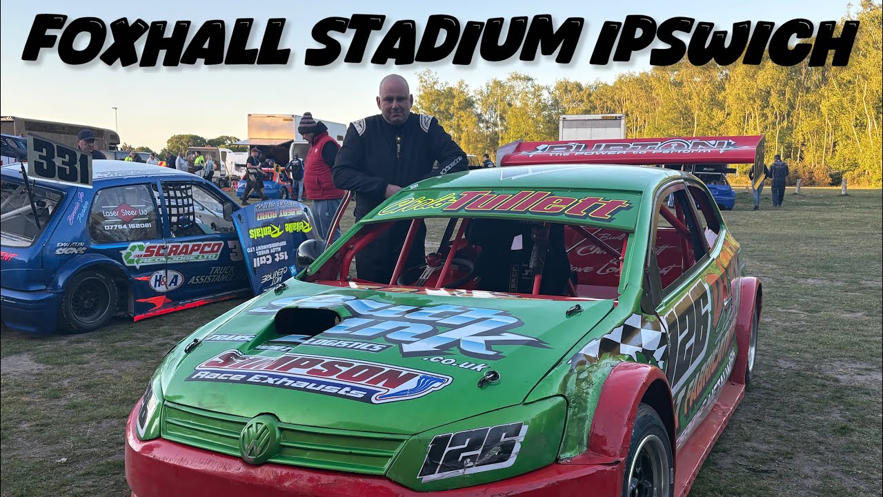 Incar car 126 2ltr Hotrods at Foxhall Stadium Ipswich 3-5-2025