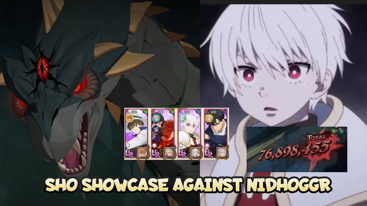 NEW SHO AGAINST NIDHOGGR DEMONIC BEAST!! ABSURD DAMAGE!