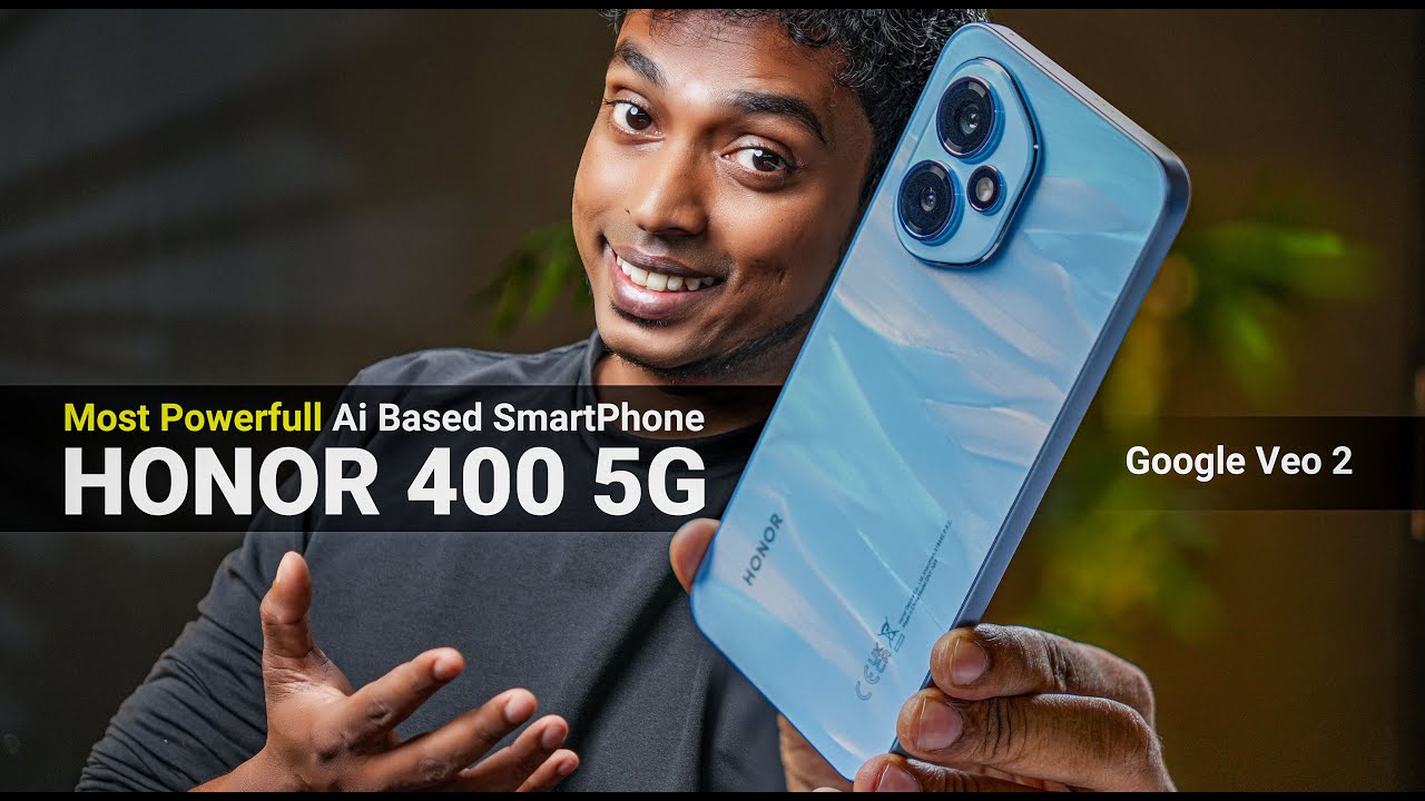 World First Google Veo 2 Ai Powered Honor 400 5G in Sri Lanka
