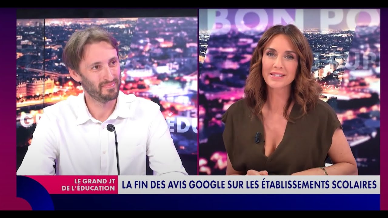SQOOL TV – Le Grand JT de l’Éducation (08/05/2025) : Google met fin aux avis sur les écoles