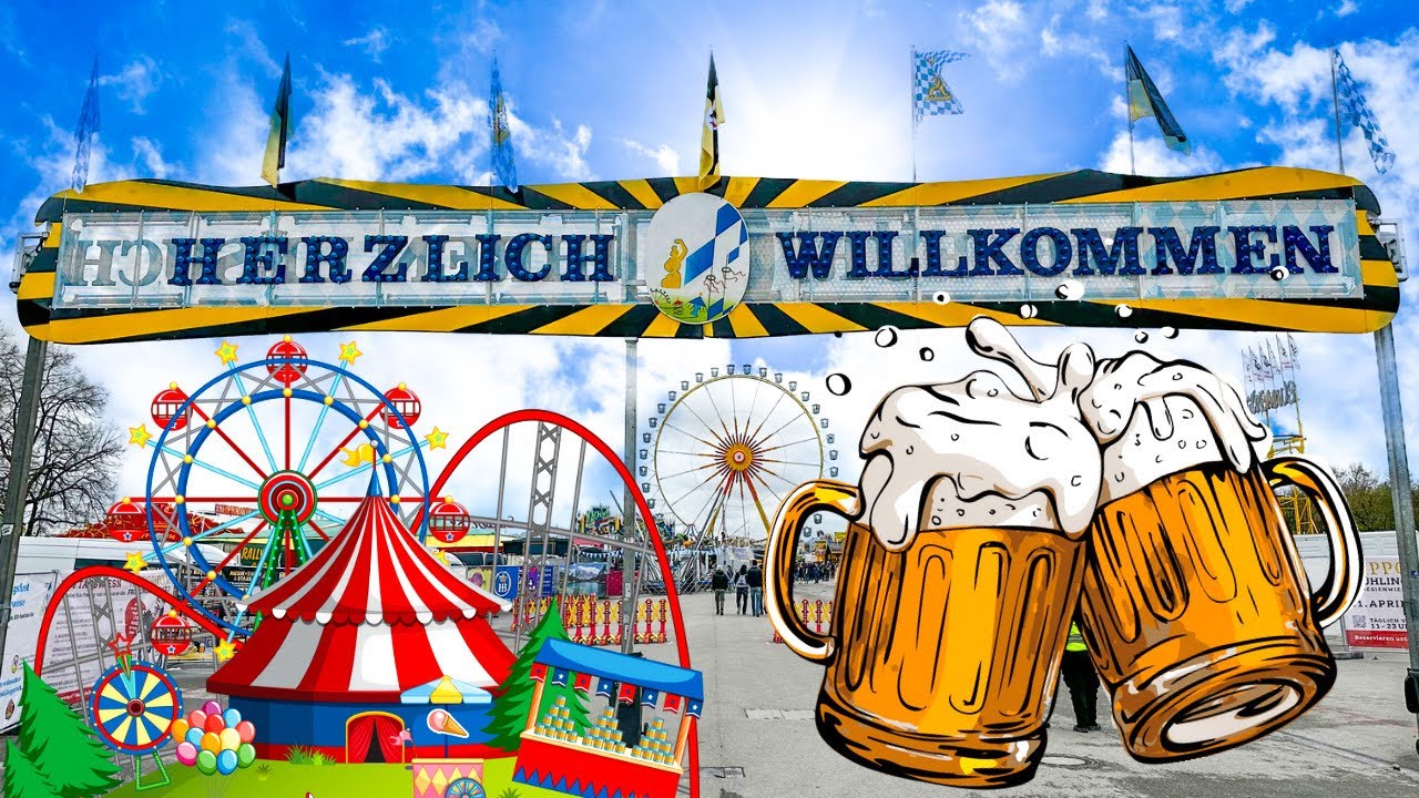 Frühlingsfest München 2023 - Wir haben einen Dschungelkönig getroffen 😨🤩