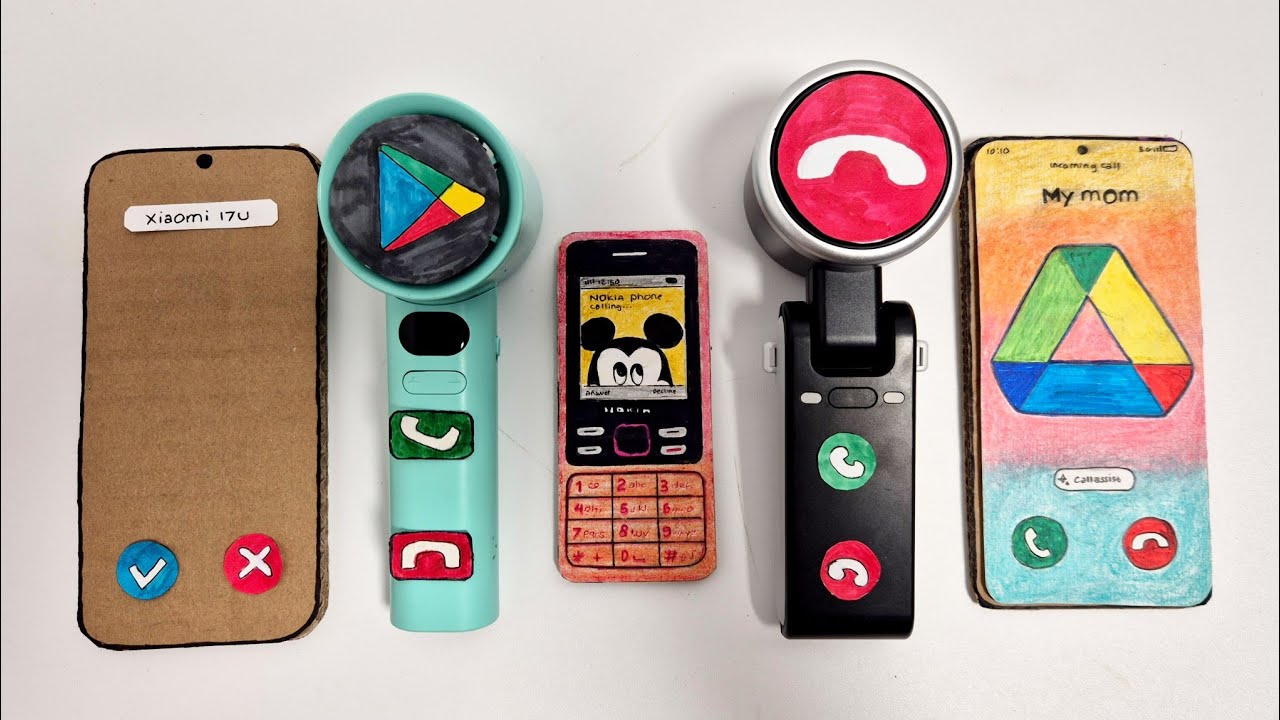 Xiaomi 17u против фанатского телефона против Nokia 220 против фанатского телефона против Galaxy s...