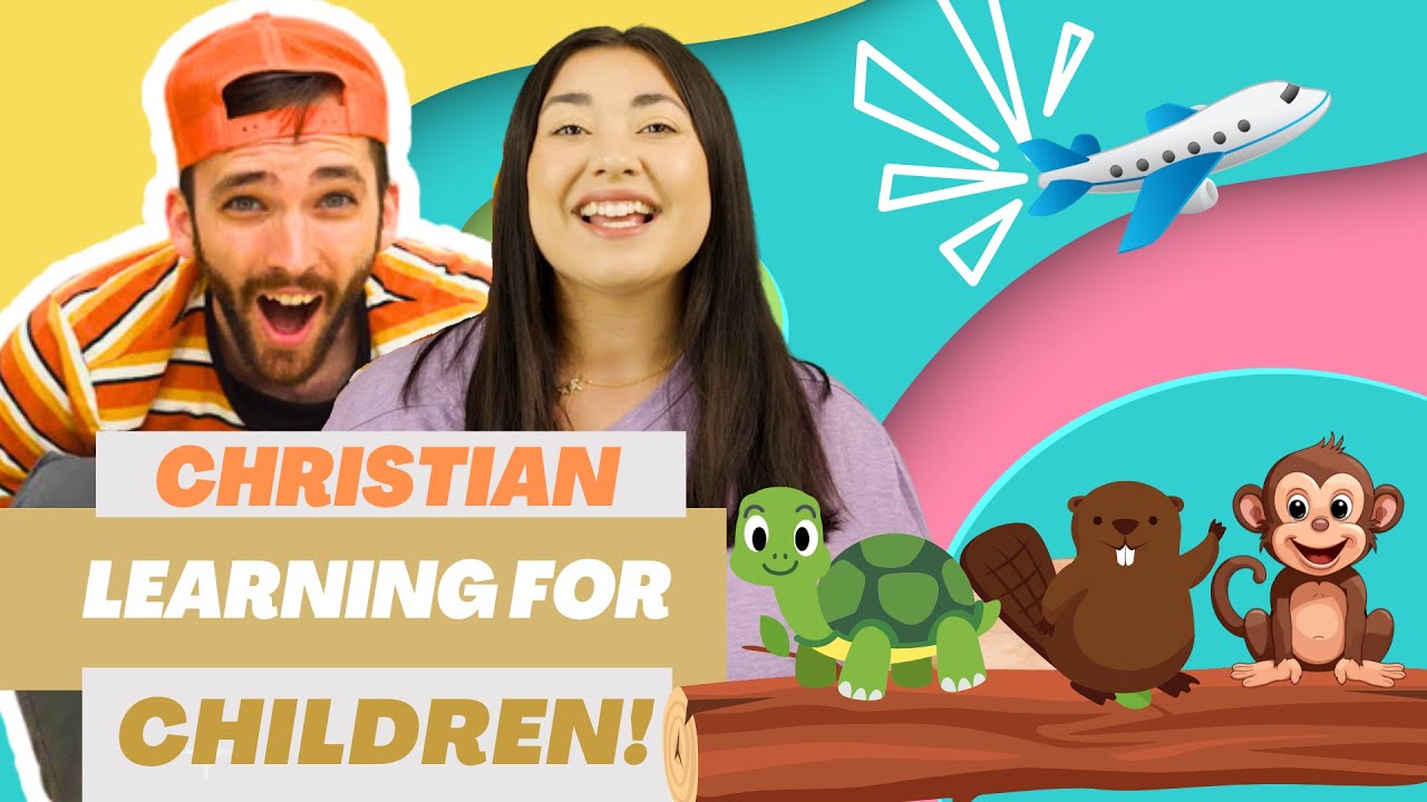 Flying An Airplane And Learning About Animals | Christian Toddler Education