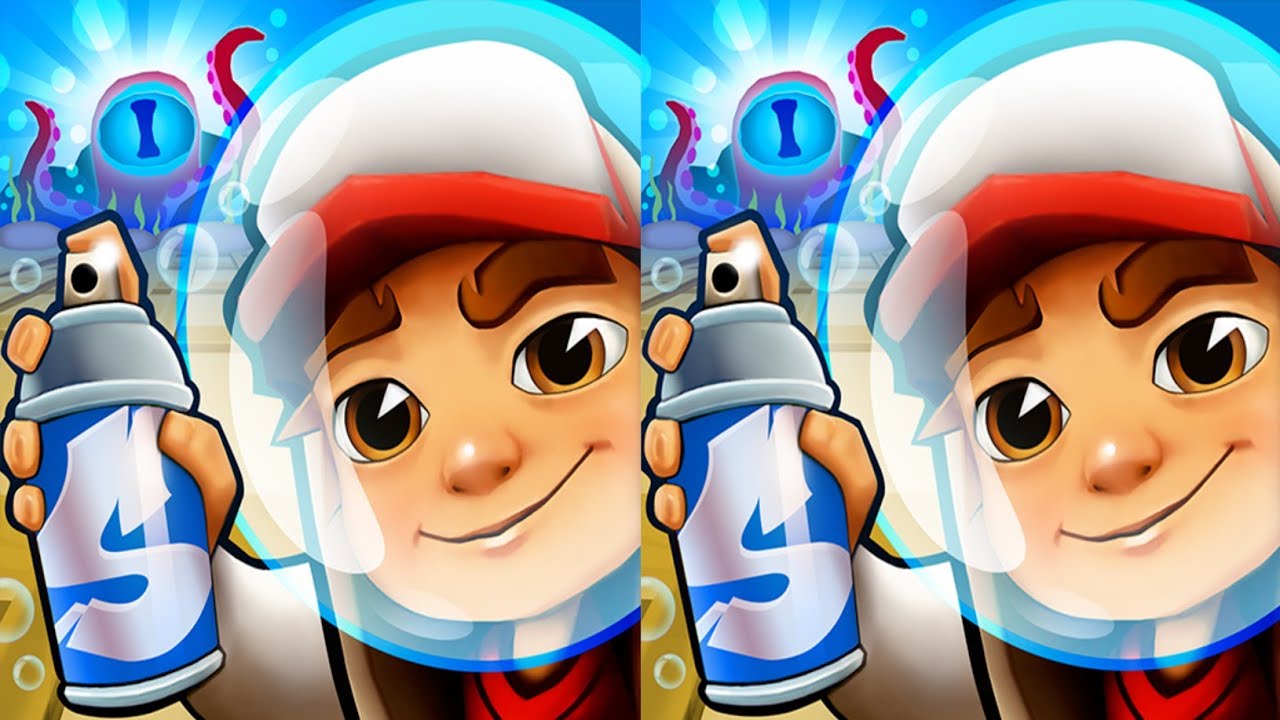 Subway surfers : Underwater 2024 🆚 Underwater 2023 Map Comparison 