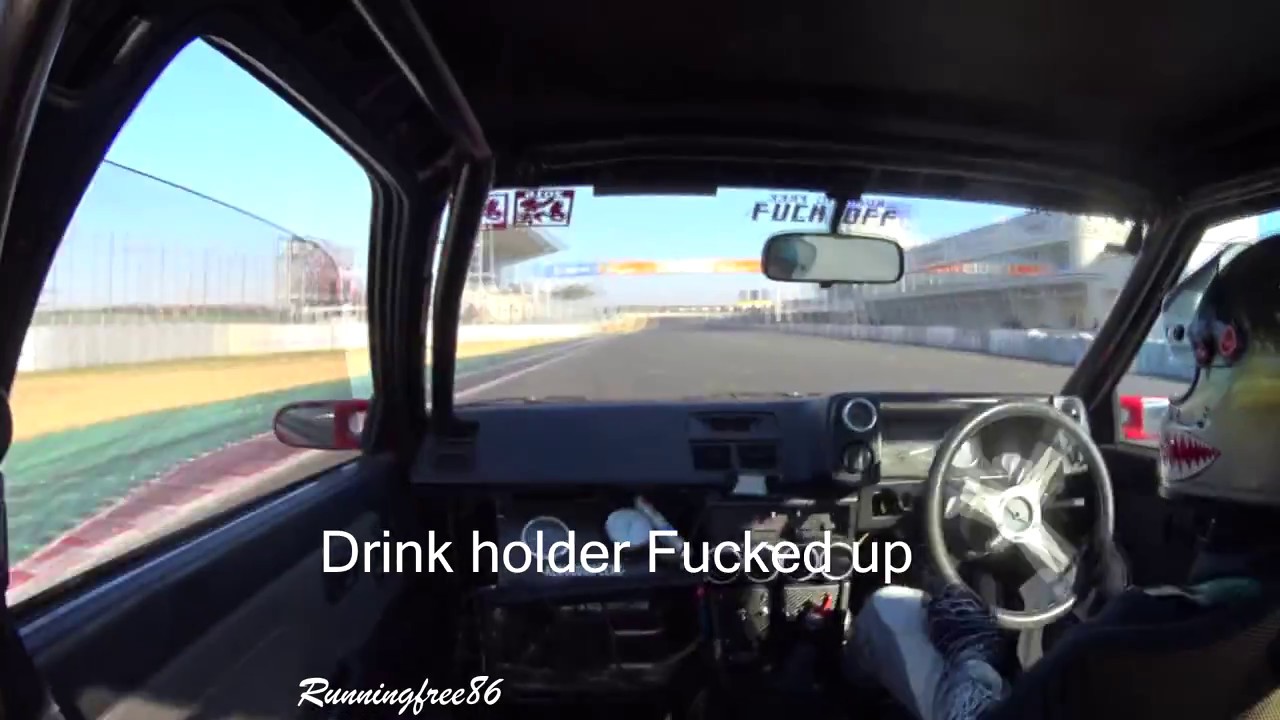 F.D.F.U. JDM AE86 DRIFTING AT Tsukuba Circuit ハチロク祭 2016 TC2000