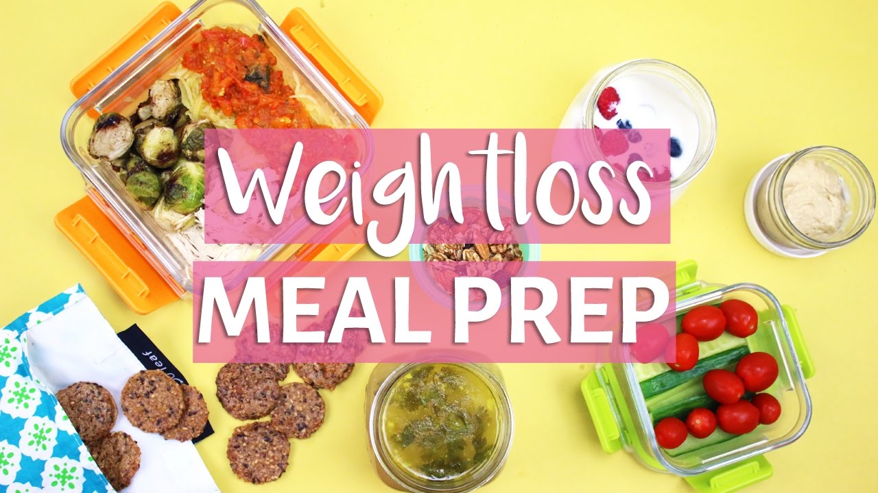 EASY MEAL PREP WITH ME! | Healthy Meal Prep for Weight Loss