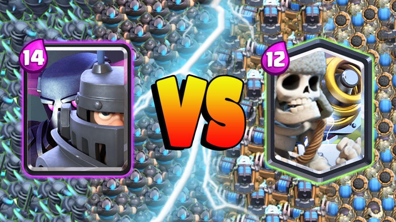 PEKKA + MEGA KNIGHT 🆚 SPARKY + GIANT SKELETON