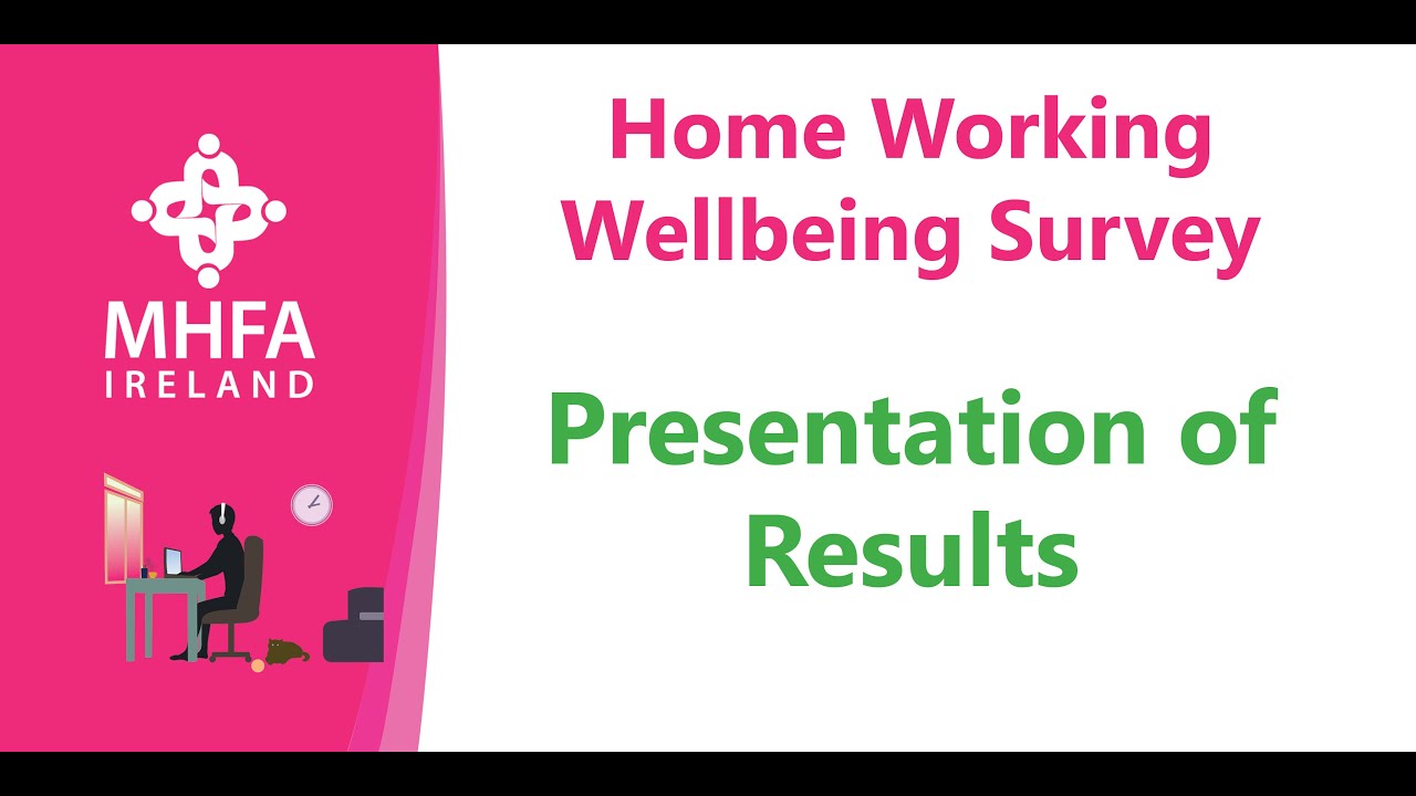 Home Working Well-being Survey  - Presentation of Results - Webinar