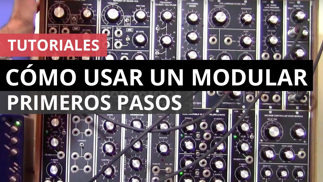 Cómo usar un sintetizador modular: primeros pasos