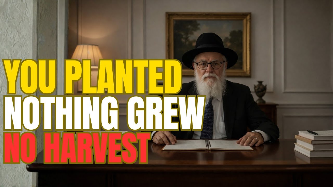 YOU PLANTED — AND NOTHING GREW