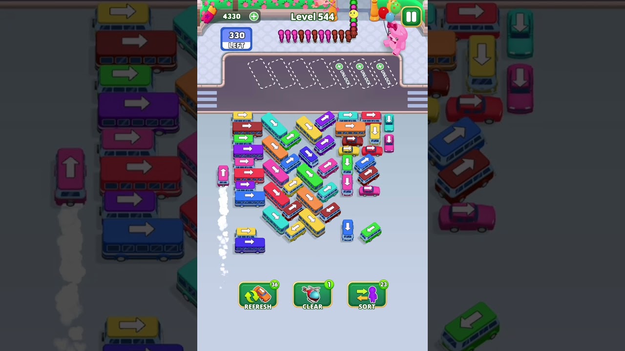 Bus Escape: Traffic Jam Level 541-542-543-544-545