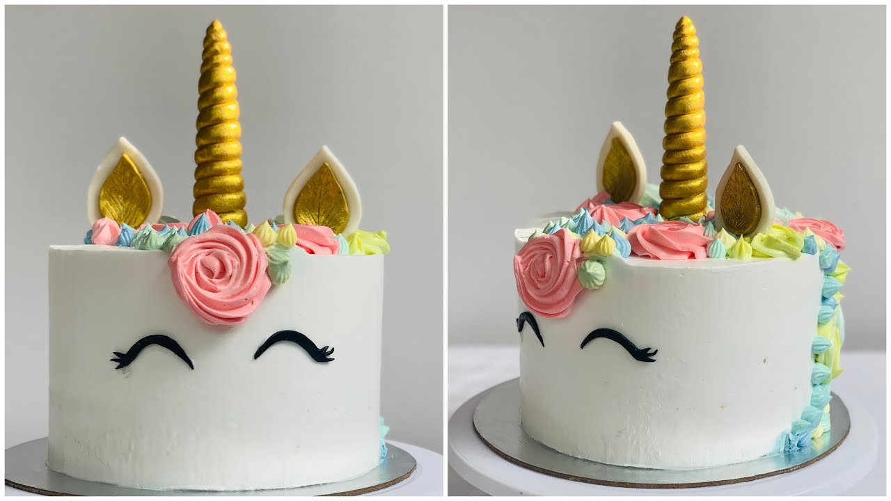 unicorn cake|how to make unicorn cake