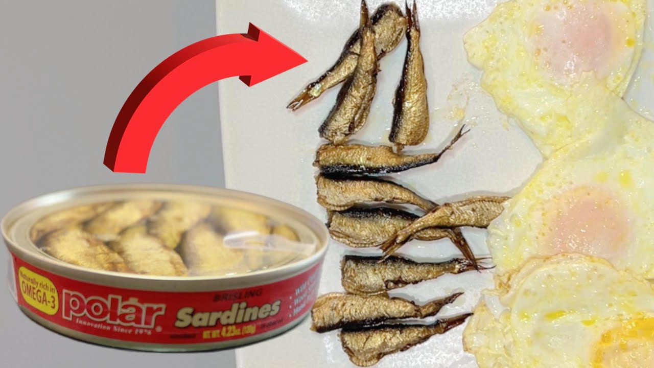 POLAR brisling sardines + Air fryer breakfast creation!