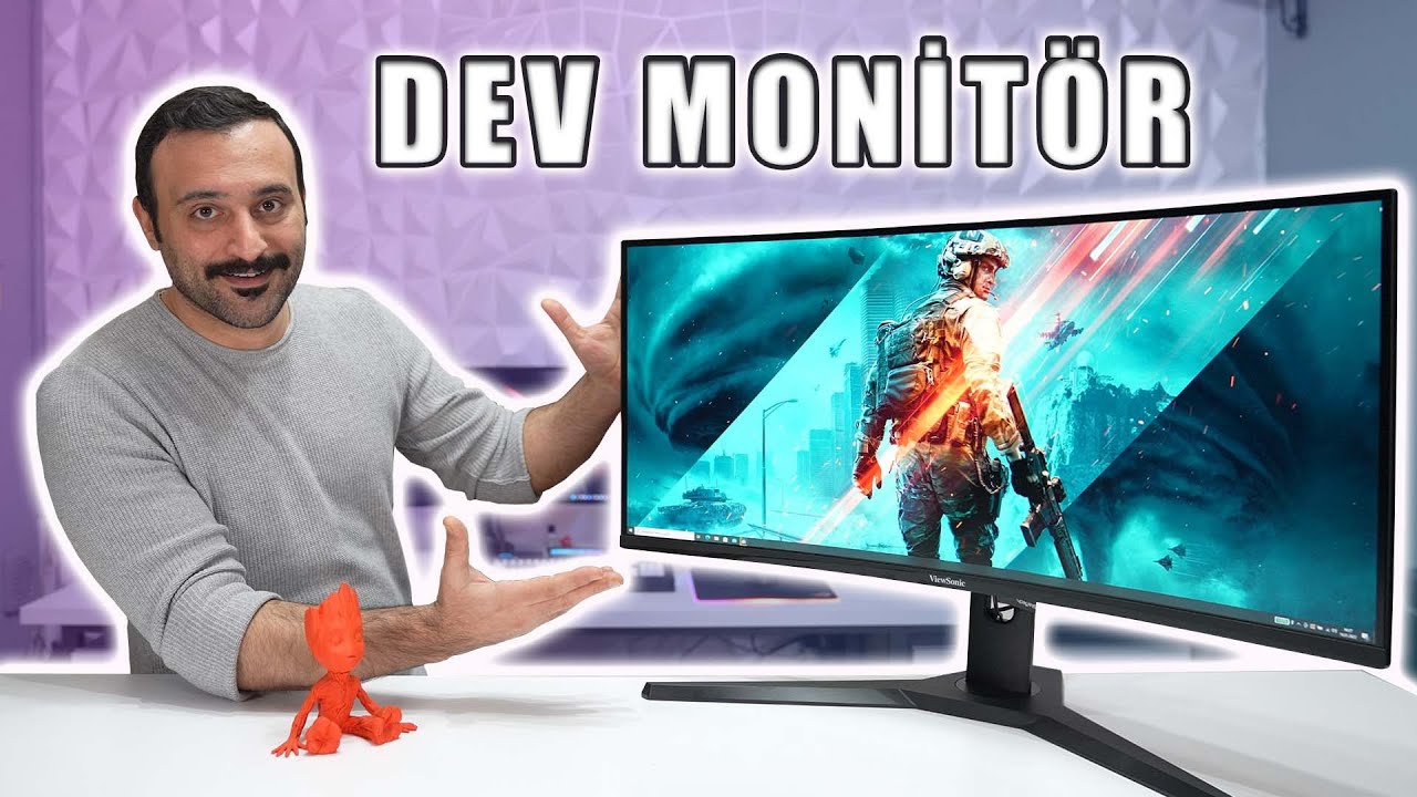 Oyun Keyfi Bununla Yaşanır! 34'' Kavisli ViewSonic VX3418-2KPC
