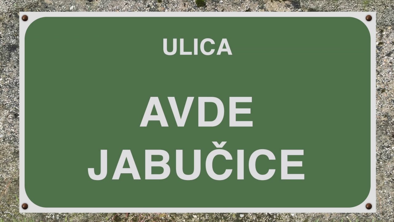 ULICA AVDE JABUČICE