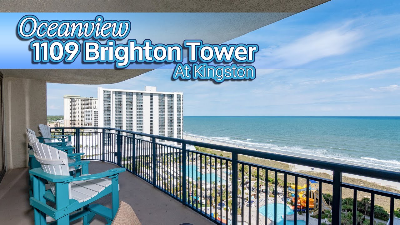 Luxury Oceanfront Condo | 3-Bedroom at 1109 Brighton Tower | Kingston, Myrtle Beach
