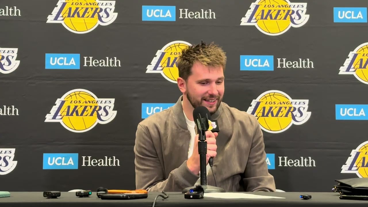Luka Doncic Talks Lakers Defense, Circus 3-Pointer Vs. Knicks