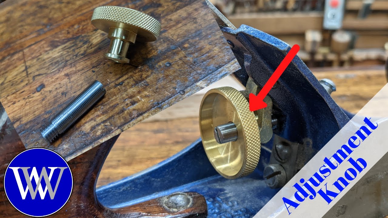 How to Install and Use the Reed Plane Fine Depth Adjustment Knob and Stud