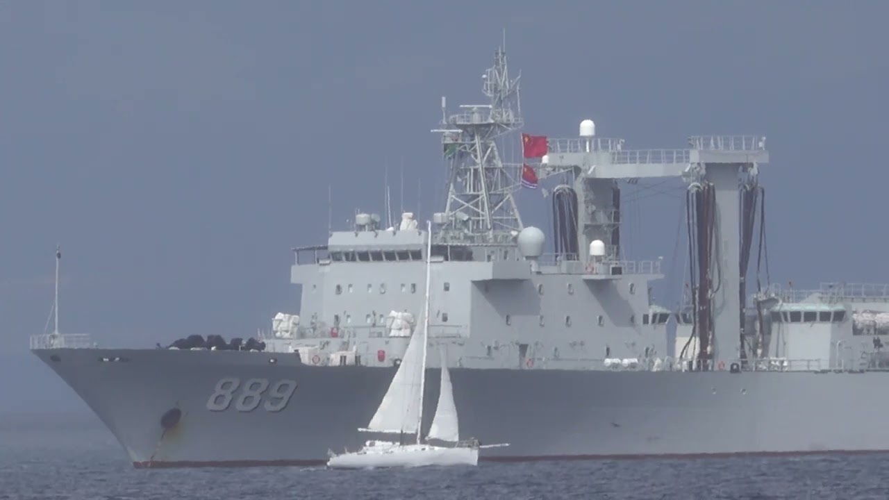 Chinese Navy Sails into False Bay