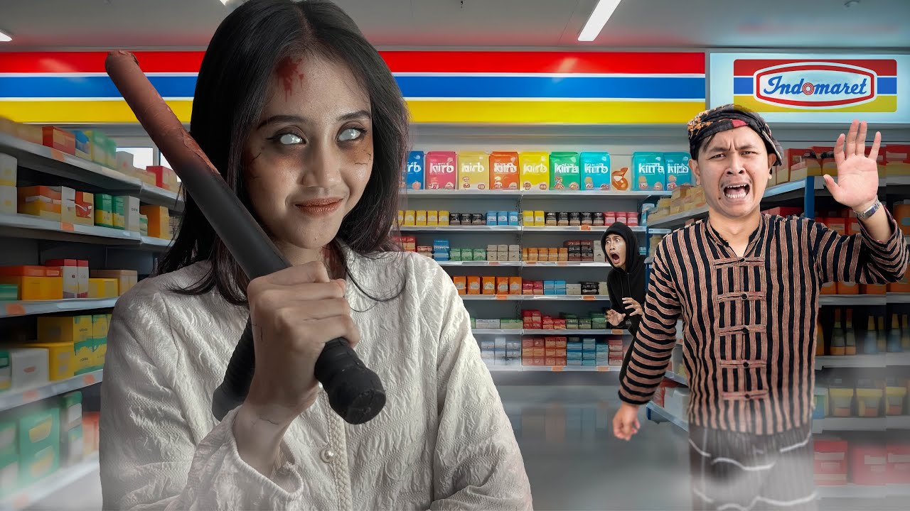 SAMANTHA KETEMU SOSOK MISTERIUS DI INDOMARET 😨 ASTAGA BIKIN MERINDING ! KOMPILASI VIDEO