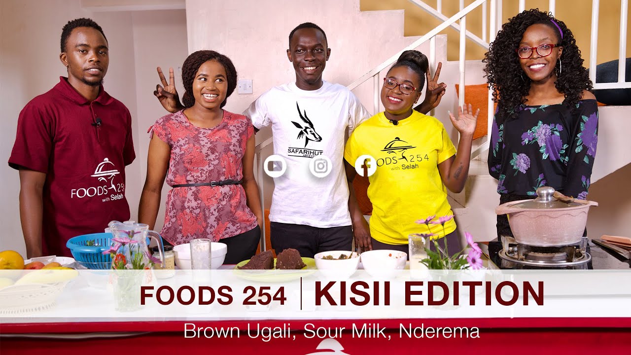 Ugali wa Wimbi, Sour Milk, Nderema - Foods 254 Kisii Edition
