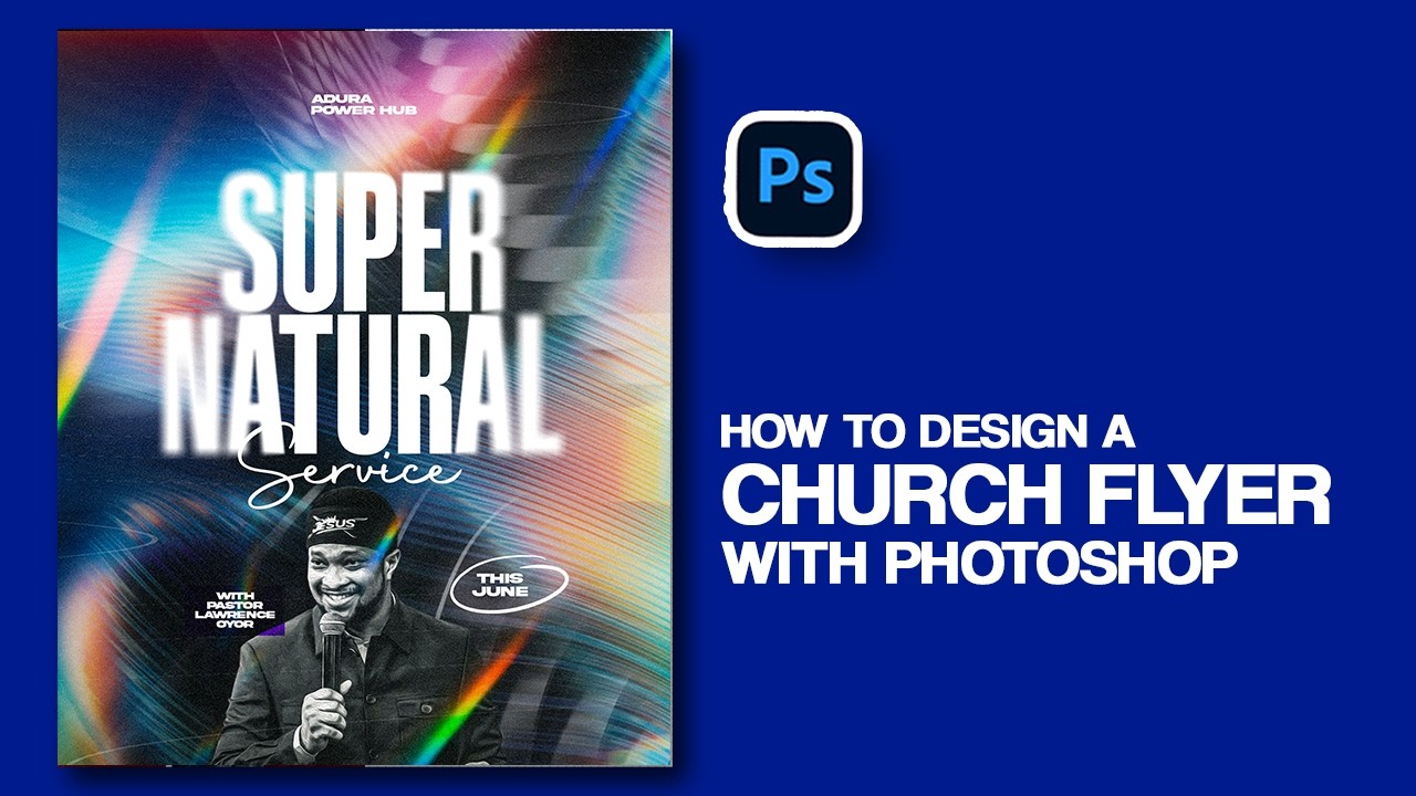 How to Design a Church Flyer in Photoshop | Step-by-Step Tutorial