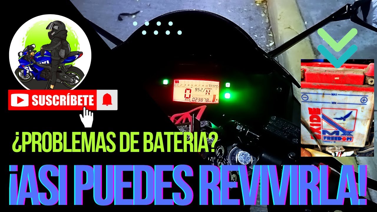 MI MOTO NO ENCIENDE | PROBLEMA DE BATERIA | SUZUKI GIXXER SF - CHENDO BIKERS.